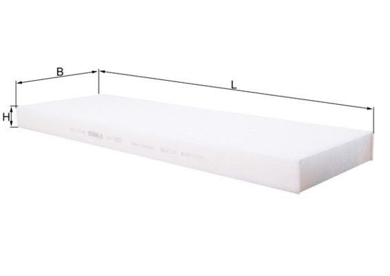 Filtro de salão Mahle Original LA1683 preço, a partir de 16,19 USD